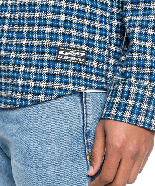 Quiksilver（クイックシルバー）の「INTREPIDE EXPLORER L/クイックシルバー長袖シャツ（シャツ/ブラウス・メンズ・ブラック/ブルー・MEDIUM/LARGE/SMALL）」の16枚目の写真