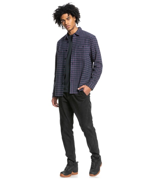 Quiksilver（クイックシルバー）の「INTREPIDE EXPLORER L/クイックシルバー長袖シャツ（シャツ/ブラウス・メンズ・ブラック/ブルー・MEDIUM/LARGE/SMALL）」の8枚目の写真