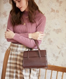 Rewde | 【2WAY】クラシカルミニトートバッグ(1R18-BA0514)(トートバッグ)