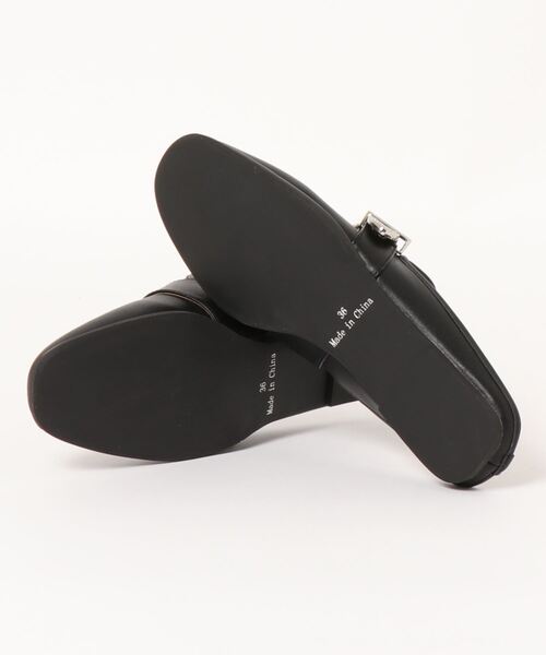 ROSE BUD（ローズバッド）の「ウエスタンスライダー（サンダル・レディース・ブラック/ブラウン・36/37/38）」の4枚目の写真