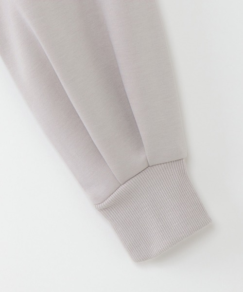 ikka（イッカ）の「【親子コーデ】ダンボールニットレイヤードパーカー（100~160cm）（パーカー・キッズ・ベージュ/ピンク/ライトイエロー・100/110/120/130/140/150/160）」の8枚目の写真