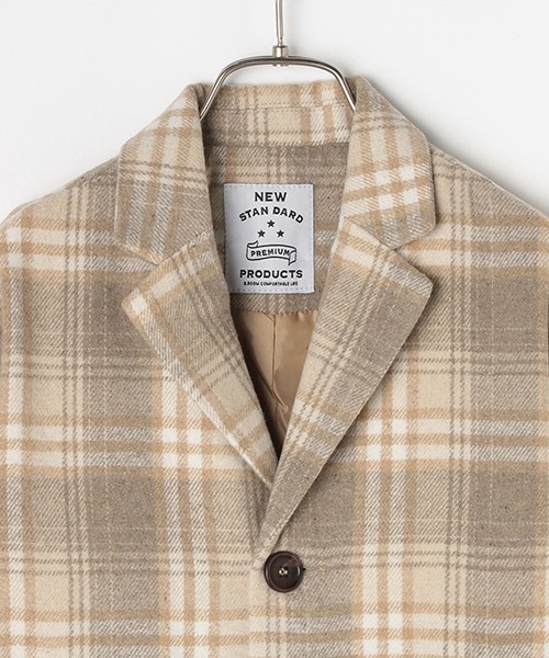 b・ROOM（ビールーム）の「チェスターコート（チェスターコート・キッズ・キャメル/ベージュ/ブラック・120cm/90cm/110cm/130cm/100cm）」の9枚目の写真