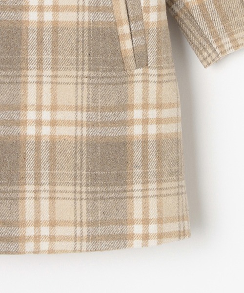 b・ROOM（ビールーム）の「チェスターコート（チェスターコート・キッズ・キャメル/ベージュ/ブラック・120cm/90cm/110cm/130cm/100cm）」の10枚目の写真