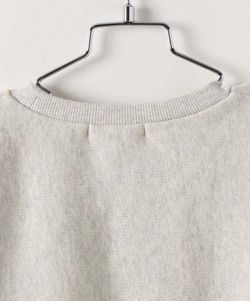 JEANASIS（ジーナシス）の「【KIDS】カレッジロゴウラケプルオーバー/256502（スウェット・キッズ・アイボリー/ブラック/グレー・120/140）」の10枚目の写真