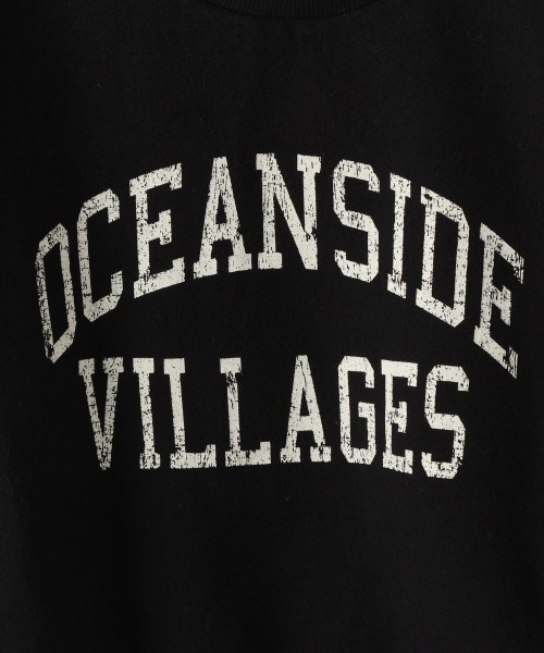 JEANASIS（ジーナシス）の「【KIDS】カレッジロゴウラケプルオーバー/256502（スウェット・キッズ・アイボリー/ブラック/グレー・120/140）」の9枚目の写真