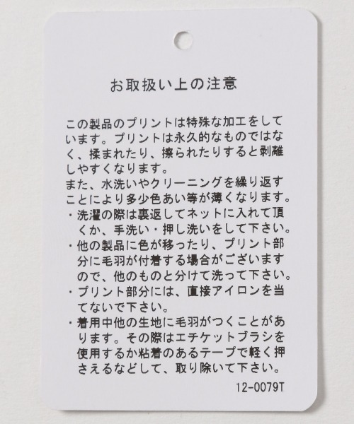 JEANASIS（ジーナシス）の「【KIDS】カレッジロゴウラケプルオーバー/256502（スウェット・キッズ・アイボリー/ブラック/グレー・120/140）」の11枚目の写真