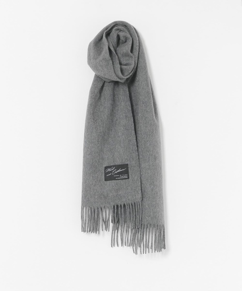 SENSE OF PLACE by URBAN RESEARCH（センスオブプレイスバイアーバンリサーチ）の「カシミヤ混ウールストール（マフラー・レディース・ブラック/グレー/アイボリー/モカ・ONE）」の14枚目の写真