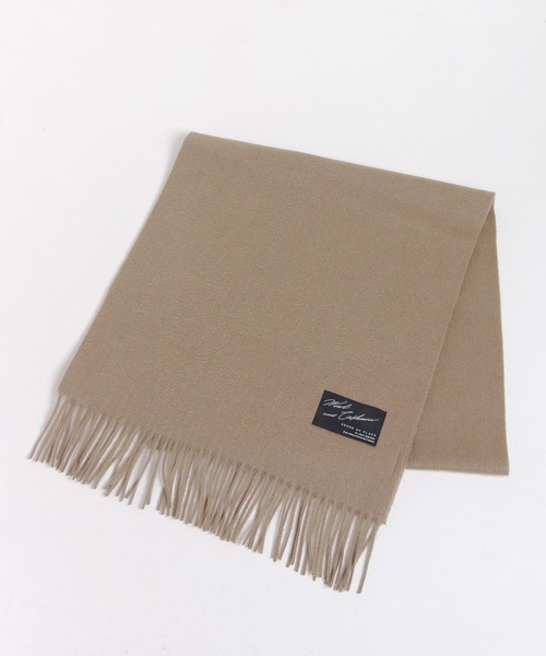 SENSE OF PLACE by URBAN RESEARCH（センスオブプレイスバイアーバンリサーチ）の「カシミヤ混ウールストール（マフラー・レディース・ブラック/グレー/アイボリー/モカ・ONE）」の12枚目の写真