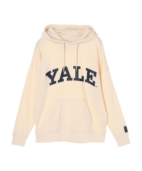 SEVENDAYS=SUNDAY（セブンデイズサンデイ）の「YALE 裏毛プルパーカー　＊（パーカー・レディース・チャコールグレー/ネイビー/アイボリー・S/M/L）」の19枚目の写真