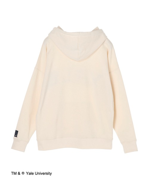 SEVENDAYS=SUNDAY（セブンデイズサンデイ）の「YALE 裏毛プルパーカー　＊（パーカー・レディース・チャコールグレー/ネイビー/アイボリー・S/M/L）」の10枚目の写真