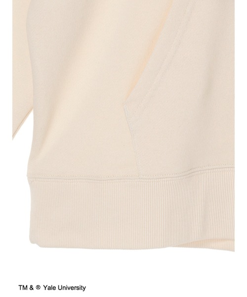 SEVENDAYS=SUNDAY（セブンデイズサンデイ）の「YALE 裏毛プルパーカー　＊（パーカー・レディース・チャコールグレー/ネイビー/アイボリー・S/M/L）」の14枚目の写真