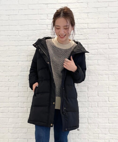 SHOO・LA・RUE（シューラルー）の「◆蓄熱・保温機能付き中綿コート（その他アウター・レディース・ダークグレー/ブラック/サンドベージュ・02/03/04）」の2枚目の写真