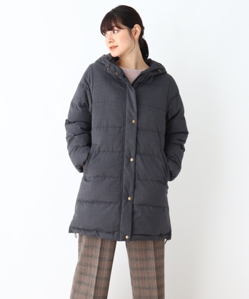 SHOO・LA・RUE（シューラルー）の「◆蓄熱・保温機能付き中綿コート（その他アウター・レディース・ダークグレー/ブラック/サンドベージュ・02/03/04）」の16枚目の写真