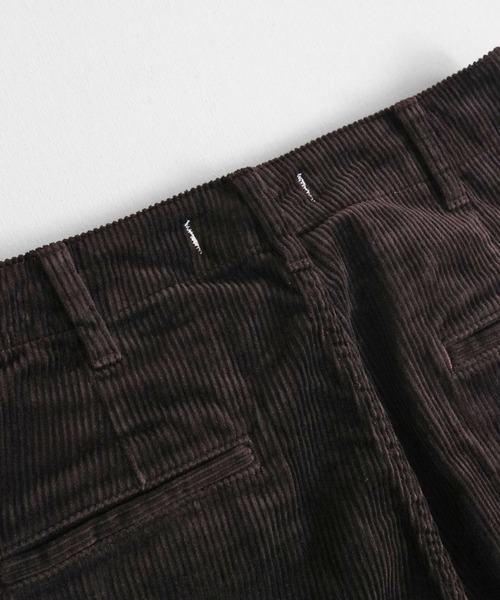 SETTO（セット）の「UNE PANTS：ワイドタックパンツ（その他パンツ・メンズ・ベージュ/ダークブラウン/アイボリー・L/XS/M/S）」の11枚目の写真