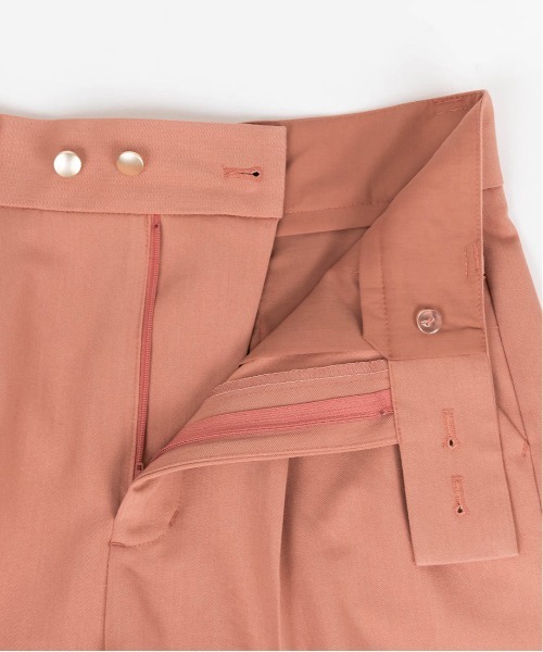 RANDA（ランダ）の「ダブル釦センタープレスワイドパンツ（その他パンツ・レディース・ピンク/グリーン/アイボリー・1/0）」の12枚目の写真