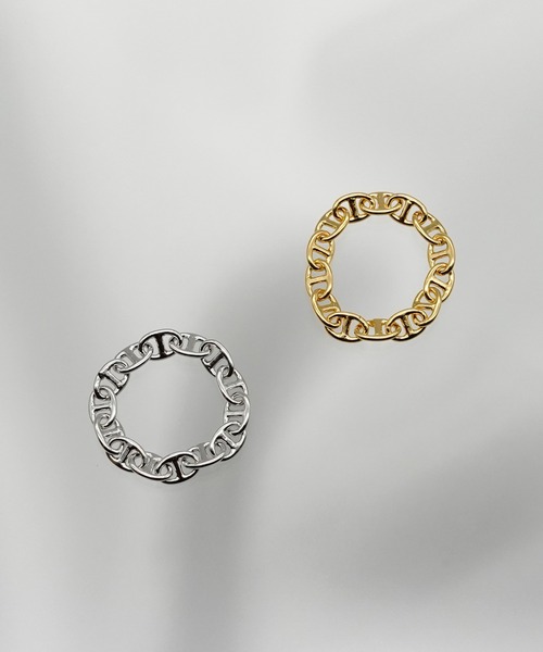 SIGNAL(シグナル)の「【ZOZO限定】Anchor Chain Ring / アンカーチェーンリング(リング・レディース・シルバー/ゴールド・#11/#10)」の3枚目の写真