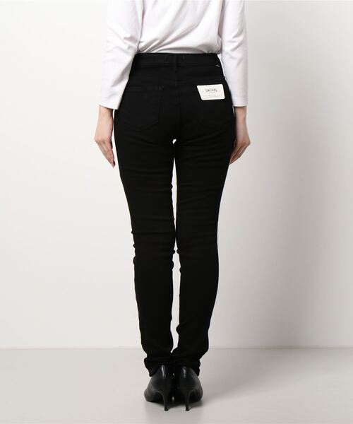 SOMETHING（サムシング）の「【SOMETHING】「BODY FIRE」 スキニーパンツ（その他パンツ・レディース・ブラック・26inch/25inch/28inch/29inch/30inch/27inch）」の2枚目の写真