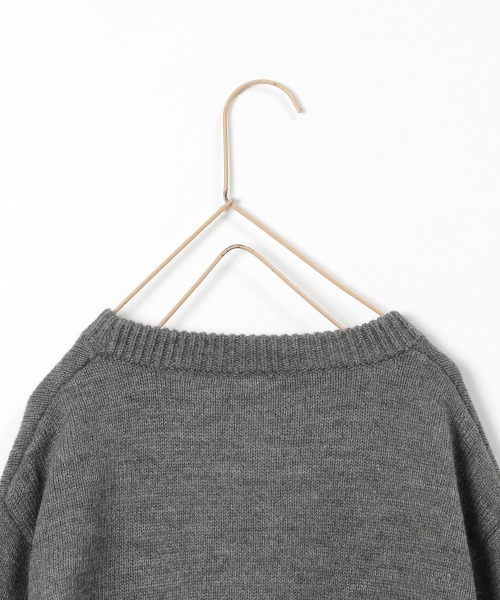 LOWRYS FARM(ローリーズファーム)の「Y.SUDAアニマルニット 239985(ニット/セーター・キッズ・ネイビー/グレー・110cm/120cm/130cm)」の14枚目の写真