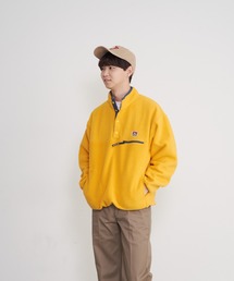 【BEN DAVIS/ベンデイビス】 ハーフスナップ スタンドジャケット　フリース素材使用