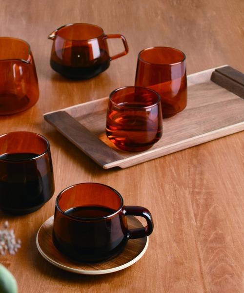 KINTO(キントー)の「KINTO(キントー) SEPIA ノンスリップトレイ 360X180mm(ランチョンマット/テーブルウェア・レディース・ブラウン・ONE SIZE)」の2枚目の写真