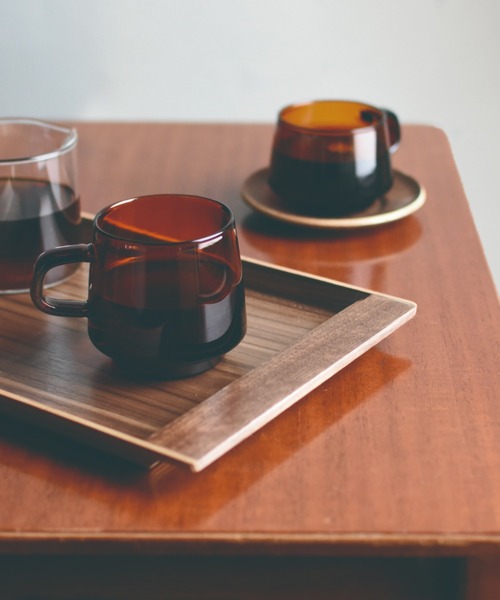 KINTO(キントー)の「KINTO(キントー) SEPIA ノンスリップトレイ 360X180mm(ランチョンマット/テーブルウェア・レディース・ブラウン・ONE SIZE)」の5枚目の写真