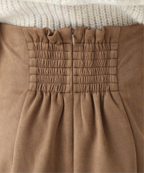 RAY CASSIN（レイカズン）の「ポンチスウェードハイウエストミニスカート（スカート・レディース・ブラック/モカ/キナリ・FREE）」の20枚目の写真