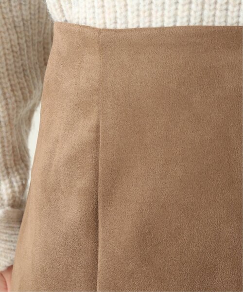 RAY CASSIN（レイカズン）の「ポンチスウェードハイウエストミニスカート（スカート・レディース・ブラック/モカ/キナリ・FREE）」の22枚目の写真