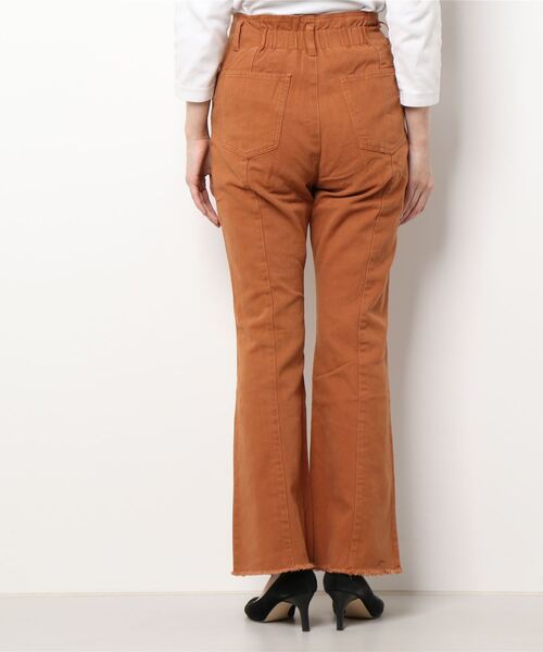 RETRO GIRL（レトロガール）の「起毛ツイルパンツ（その他パンツ・レディース・グリーン/オレンジ/ブラック・FREE）」の4枚目の写真