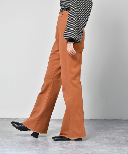 RETRO GIRL（レトロガール）の「起毛ツイルパンツ（その他パンツ・レディース・グリーン/オレンジ/ブラック・FREE）」の10枚目の写真