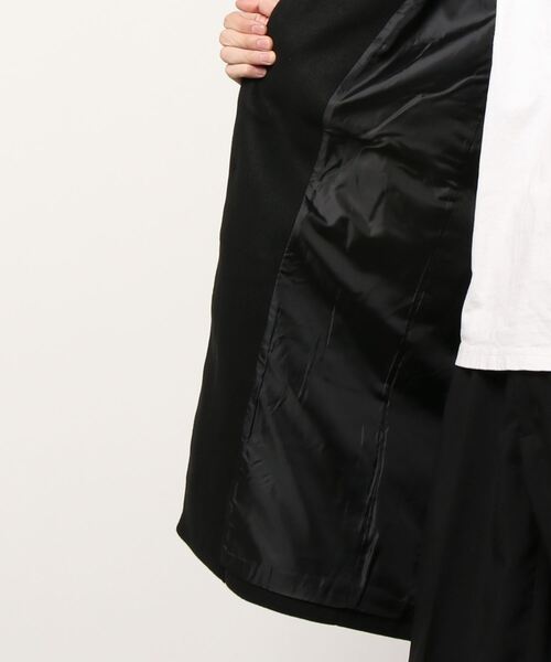 BACK NUMBER（バックナンバー）の「【BACK NUMBER】撥水チェスターコート（チェスターコート・メンズ・チャコールグレー×ブラック/ベージュ/ブラック・L/XL/M）」の5枚目の写真