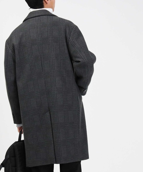 BACK NUMBER（バックナンバー）の「【BACK NUMBER】撥水チェスターコート（チェスターコート・メンズ・チャコールグレー×ブラック/ベージュ/ブラック・L/XL/M）」の22枚目の写真