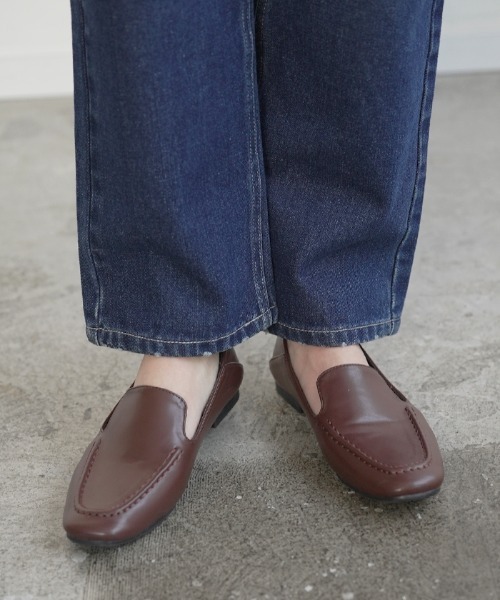 Futier land（フューティアランド）の「軽量やみつき2wayローファー（ローファー・レディース・ブラック/ブラウン/ホワイト・36/37/38/39/40）」の3枚目の写真