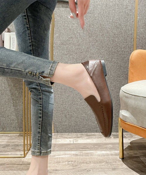 Futier land（フューティアランド）の「軽量やみつき2wayローファー（ローファー・レディース・ブラック/ブラウン/ホワイト・36/37/38/39/40）」の20枚目の写真