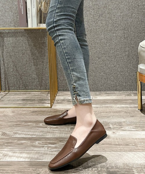 Futier land（フューティアランド）の「軽量やみつき2wayローファー（ローファー・レディース・ブラック/ブラウン/ホワイト・36/37/38/39/40）」の5枚目の写真