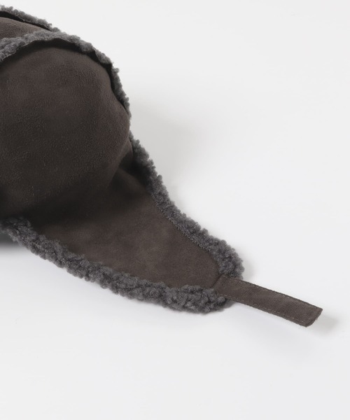 URBAN RESEARCH DOORS（アーバンリサーチドアーズ）の「ボンバーキャップ(KIDS)（キャップ・キッズ・ベージュ系その他/ブラウン系その他・54）」の8枚目の写真