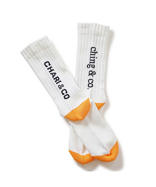 CHARI&CO（チャリアンドコー）の「CHARI&CO × CHING&CO. A BANANA SOCKS ソックス 靴下（ソックス/靴下・メンズ・ホワイト・FREE）」の2枚目の写真