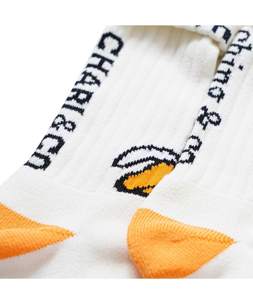 CHARI&CO（チャリアンドコー）の「CHARI&CO × CHING&CO. A BANANA SOCKS ソックス 靴下（ソックス/靴下・メンズ・ホワイト・FREE）」の5枚目の写真