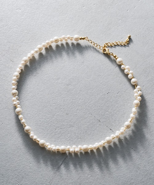 Chico（チコ）の「【SALON by Chico限定】淡水パールチョーカー（チョーカー・レディース・シルバー/ゴールド・FREE）」の10枚目の写真