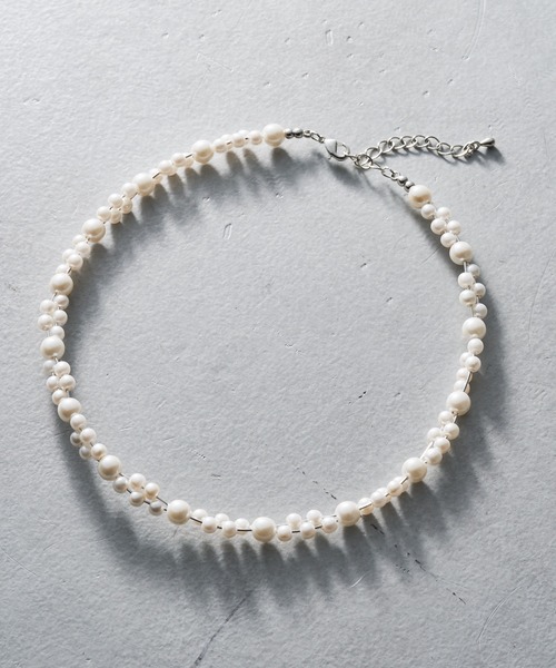 Chico（チコ）の「【SALON by Chico限定】淡水パールチョーカー（チョーカー・レディース・シルバー/ゴールド・FREE）」の4枚目の写真