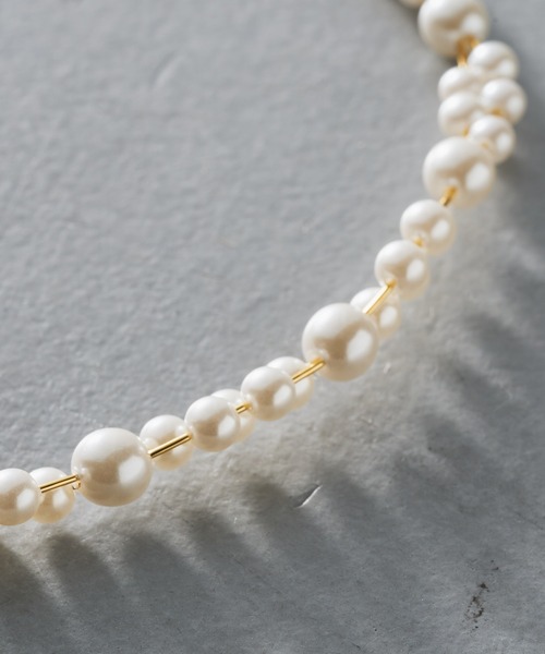 Chico（チコ）の「【SALON by Chico限定】淡水パールチョーカー（チョーカー・レディース・シルバー/ゴールド・FREE）」の8枚目の写真