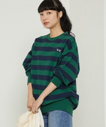 FREAK'S STORE | TOWN CRAFT × FREAK'S STORE/タウンクラフト the FOX ボーダースウェットプルオーバー(スウェット)