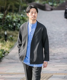 URBAN RESEARCH | トロワッシャーノーカラージャケット(その他アウター)