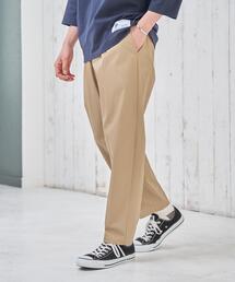 coen | ギャバタックテーパーイージードパンツ(その他パンツ)