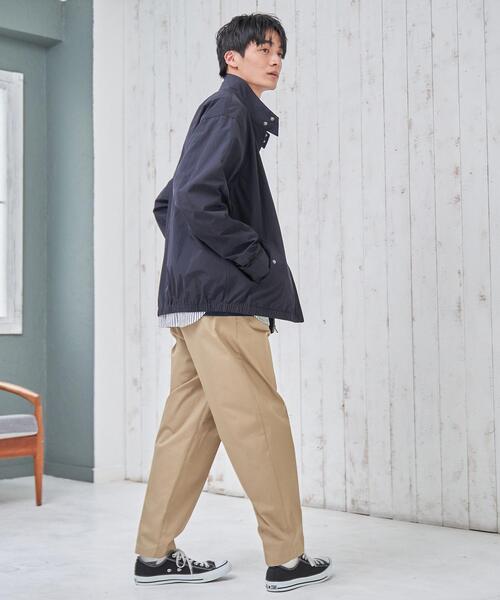 coen（コーエン）の「ギャバタックテーパーイージードパンツ（その他パンツ・メンズ・ブラック/ベージュ・SMALL/MEDIUM/LARGE/X-LARGE）」の15枚目の写真