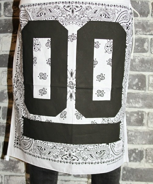 MYE-DO'（マイ・ドゥ）の「バンダナスカート”00”（スカート・メンズ・ホワイト/ブラック・FREE）」の21枚目の写真