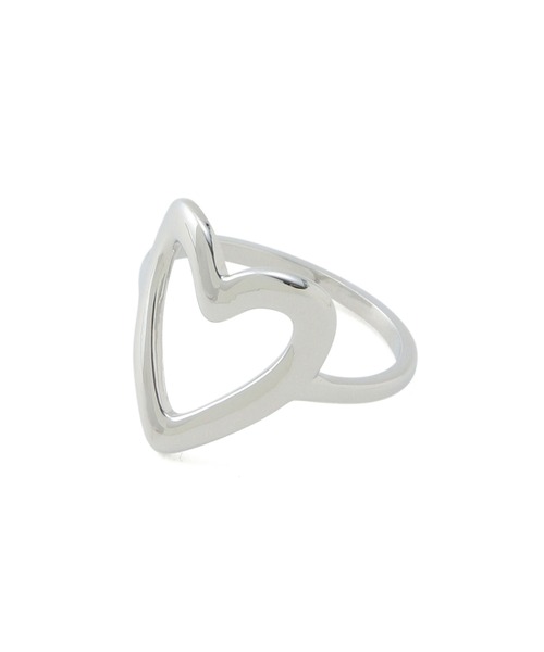 ADAM ET ROPE'（アダムエロペ）の「【LES BIJOU】オープンハートリング 大（リング・レディース・ゴールド/シルバー・FREE）」の8枚目の写真