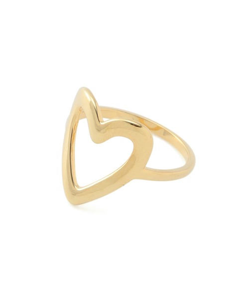 ADAM ET ROPE'（アダムエロペ）の「【LES BIJOU】オープンハートリング 大（リング・レディース・ゴールド/シルバー・FREE）」の9枚目の写真