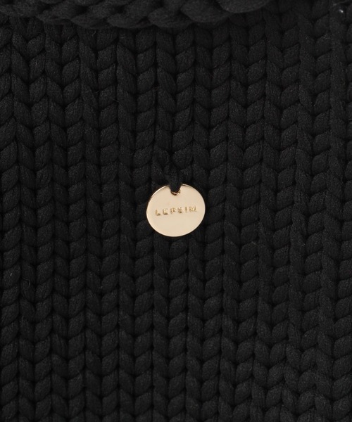 LEPSIM(レプシィム)の「ニットスクエアBAG 257161(トートバッグ・レディース・ブラック/イエロー/ブルー/アイボリー・ONE SIZE)」の9枚目の写真