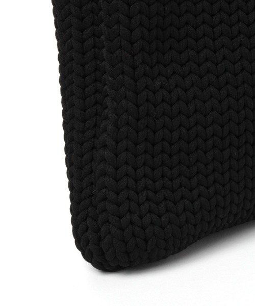 LEPSIM(レプシィム)の「ニットスクエアBAG 257161(トートバッグ・レディース・ブラック/イエロー/ブルー/アイボリー・ONE SIZE)」の10枚目の写真