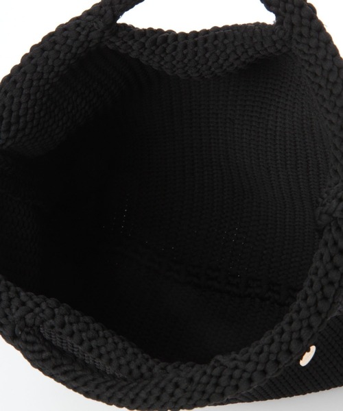 LEPSIM(レプシィム)の「ニットスクエアBAG 257161(トートバッグ・レディース・ブラック/イエロー/ブルー/アイボリー・ONE SIZE)」の11枚目の写真